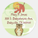 Search for owl address stickers Cute