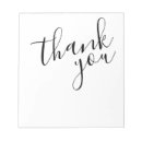 Search for thank you notepads Elegant