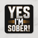 Search for sober business cards White