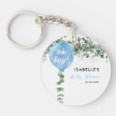Search for blue balloon key rings Boy baby shower