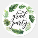 Search for tropical graduation stickers Grad party