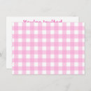 Search for gingham pattern invitations For her
