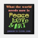 Search for peace magnets Saying