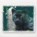 Search for black panther mousepads Feline