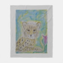 Search for cheetah blankets Watercolor