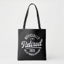 Search for retirement tote bags Retired
