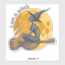 Search for flying broomstick stickers Moon