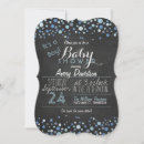Search for chalkboard baby boy shower invitations Rustic