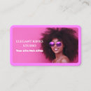Search for wig business cards Hairdresser