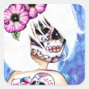 Search for skull print stickers Woman