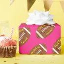 Search for football birthday wrapping paper Kids