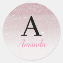 Search for glitter name stickers Classy