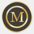 Search for gold letter m stickers Monogrammed