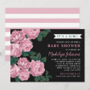 Search for pink and black baby shower invitations Mother to be