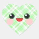 Search for happy face hearts stickers Kawaii