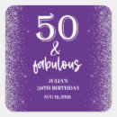 Search for silver 50th birthday stickers Elegant