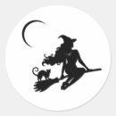 Search for witch silhouette stickers Cat