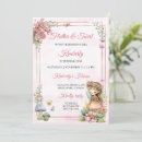 Search for enchanted rose magical fairytale invitations Fairytale tea party
