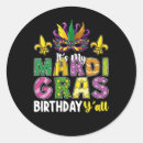 Search for mardi gras stickers Vintage