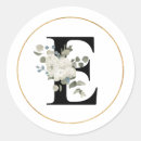 Search for letter e monogram stickers Stylish