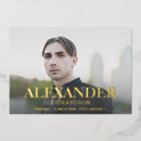 Search for masculine graduation invitations Simple