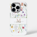 Search for wildflower cases Watercolor