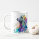 Search for afghan hound mugs Watercolor