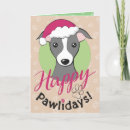 Search for greyhound christmas cards Cute