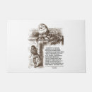 Search for alice wonderland doormats Lewis carroll