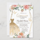 Search for gold glitter quinceanera invitations Dress