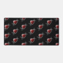Search for heart designs mousepads Red