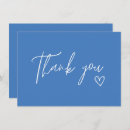 Search for something blue cards Watercolor flowers