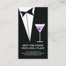 Search for pub business cards Restaurant