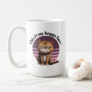 Search for happy cat mugs Animals