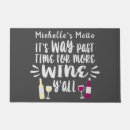 Search for funny quotes doormats Wine lover
