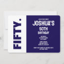 Search for trendy 50th birthday invitations Fifty fiftieth