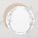 Search for thank you for the photo invitations Black and white