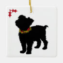 Search for dog silhouette christmas tree decorations Cute