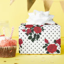 Search for red rose wrapping paper Polka dots
