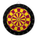 Search for yellow and black dartboards House party