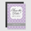 Search for lavender wedding save the dates Contemporary