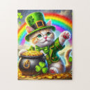 Search for st patricks day puzzles Leprechaun