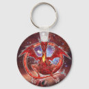 Search for dragon rounded key rings Fire