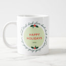 Search for happy holiday mugs Wreath