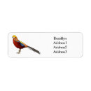 Search for pheasant return address labels Bird