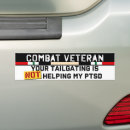 Search for ptsd bumper stickers Military