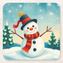 Search for snowman coasters Happy