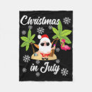 Search for christmas flamingo blankets Santa claus