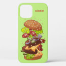 Search for burger cases Illustration