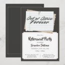 Search for funny office party invitations Retirement celebration